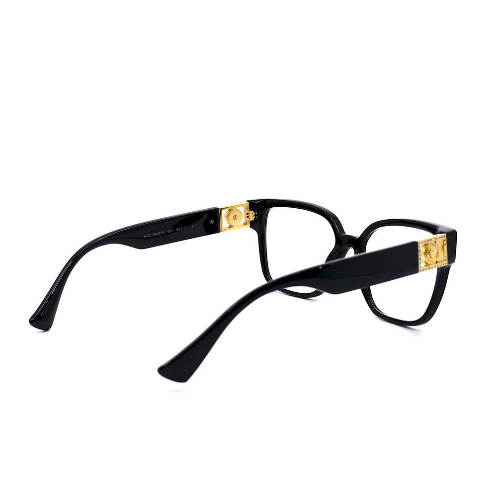 VERSACE VE3329B GB1 BLACK EYEGLASSES FRAME - Picture 5 of 12